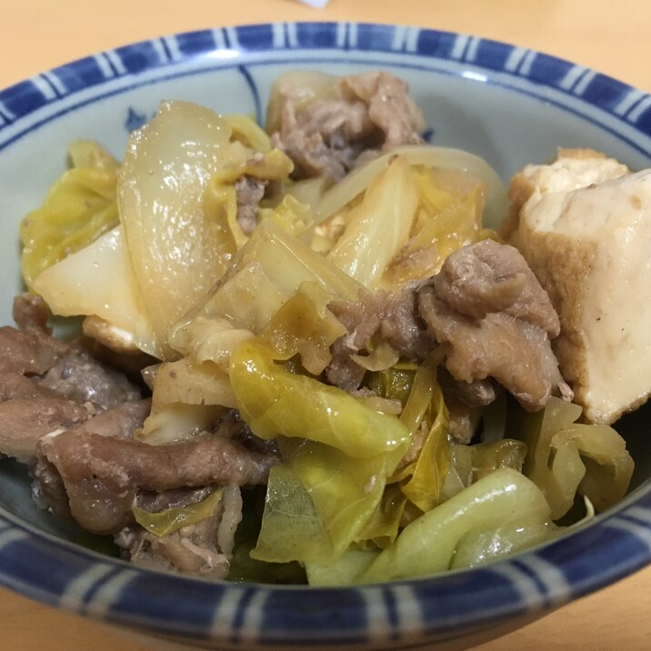 野菜と豚肉の旨煮